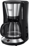 RUSSELL HOBBS 24010-56 Percolator Filtre Familiale 1.25L Adventure, Maintien au Chaud, Stop Goutte - Acier Bross&eacute;