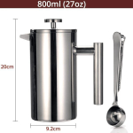 Parim prantsuse kohv - roostevaba teras, kuum - 350ml