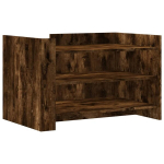 kohvilaud，tugitoolilaud，diivanilaud, suitsutatud tamm, 80x50x50 cm, tehispuit CFE124405
