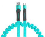 &Uuml;henduskaabel Vedrukaabel USB + USB-C 120 cm FullLink UC-14