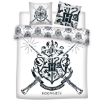 Harry Potter White kahekordne, kahekordne tekikott 240&times;220cm, 65x65 cm