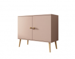 Kummut Furniture Deri, beež