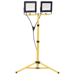 LED prožektorius su trikoju 2x100W 14000lm, Juoda