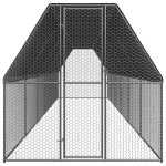 Lauko narvas vi&scaron;čiukams, 2x12x2 m, pilkas