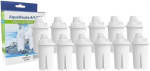 Xeverz 12 x AH-PBC universaalfiltrid, mis on &uuml;hilduvad Brita Classic, Kenwood, Laica, Pearlco, Dafi, Mavea 107007 Karaf, veefiltri kassetid.