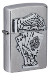 Zippo tulemasin 49536 Dead Mans Hand Emblem Design