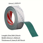 Leegikindel Liitiumaku Isolatsiooniteip - 18650, 21700, 32650 Sobiv, &Uuml;hek&uuml;lgne Kleeplint., 25m*50mm*02mm