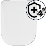 ROCA GAP vabalt seisev SLIM antibakteriaalne duroplastist WC-iste