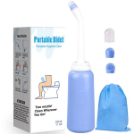 Kaasaskantav Isiklik Bidee Pudel, 500ml Reisibidee., 500 ml - mėlyna