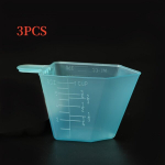 1/3/5/10/20tk, 250ml Lusikas, 250cc M&otilde;&otilde;te Vahend, 8oz M&otilde;&otilde;teinstrument Pesupulbri Tassi Lisatarvikud., 3vnt mėlynos spalvos