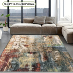 Luksuslik Vaip Sametist, 78,74 * 118,11 colio / 200 * 300 cm