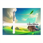 Luksuslik Faux Ka&scaron;miir Muru Muster Vaip - 1300gsm, 12mm, Libisemiskindel ja Pehme Mugavus., 79 * 118 colių / 200 * 300 cm