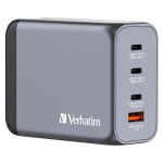 Verbatim - GNC-200 GaN Charger 4 Port 200W USB-A/USB-C