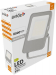 Avide LED v&auml;lisprožektor T&ouml;&ouml;stuslik 50W 8000lm