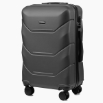 Keskmine kohver VOYO Skye, M, tumehall