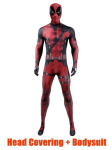 Deadpool Cosplay &uuml;likond - maski ja aksessuaaridega superkangelase keha ja t&auml;iskasvanutele m&otilde;eldud aksessuaarid - 5vnt -317, 160 (sobib 150-160 cm)