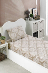 Eponj Home voodipesukomplekt Post Brown, 100x200 cm, 2 osa
