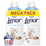 Lenor kangapehmendaja Sensitive Cotton Fresh, 2x1,239 l