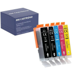 Laserprinteri kassett Canon 580 581 XXL asendustindi kassett Pixma TR7500 TS6100 Komplekt 1 Must PGBK 1 Must 1 Sine 1 Magenta 1 Kollane