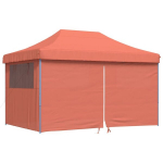 Telk,kokkupandav pop-up peotelk 4 k&uuml;lgseinaga, terrakota CFE213031