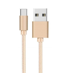 USB-C kaabel Samsung Galaxy Tab S6 Lite 10.4 - Tab A 8.4 - Tab A7 10.4 - Tab A7 Lite 8.7 - Nailon Kuld 1 Meeter Phonillico&reg;