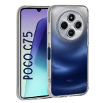 Xiaomi Poco C75 Karp - Silikoongeel TPU L&auml;bipaistev Pehme &Uuml;lilaine Phonillico&reg;