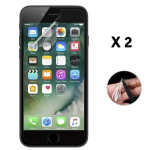 Kaitsefilm - Phonillico&reg; - 2 tk - &Uuml;hildub Apple iPhone 8 PLUS - &Uuml;lim vastupidav - &Uuml;lim peen
