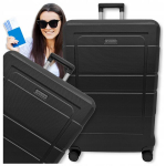 Suur reisikohver ratastel XXL ABS kohver pagasikott ratastega 94L