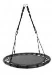 Rippuv kiik-toonekure pesa 100 cm / 150 kg Black