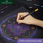 Faber Castell Black Series &otilde;lipliiatsid - 48 rauda