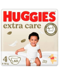 M&auml;hkmed HUGGIES Extra care 4 (8-16 kg), 60 tk