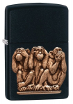 Tulemasin Zippo 29409 Three Monkeys