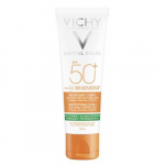 P&auml;ikesekaitsekreem Vichy Capital Soleil SPF 50+ - Mattifying protective face cream 3 in 1, 50 ml