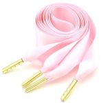 Satiinist laiad kingapaelad 25 mm 120 cm, v&auml;rv heleroosa