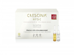 Crescina Transdermic 100% ampullide kompleks juuste v&auml;ljalangemise ja taaskasvamise peatamiseks naistele, 200 tugevust, 20 tk. (10+10)