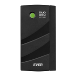UPS - EVER - Duo 850 PL toiteallikas - 850 VA - &Uuml;levoolu kaitse - AVR USB, Juoda
