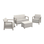 Keter Aia m&ouml;&ouml;bli komplekt 29214644ECO 2-kohaline, 34.00 kg, 120.00 cm x 80.00 cm x 59.00 cm, vastupidav, CLICK kokkupanek