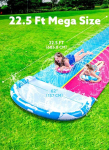 Joyin 22.5ft/685.8cm topelt veeslaid