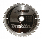 Makita puidusaag T.c.t 165mm, 24 hammast, 20mm