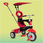 Kolmerattaline SmarTrike Zoom, punane