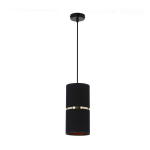 Candellux rippvalgusti Gina 31-19639, must/kuldne