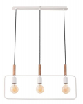 Candellux rippvalgusti Frame 33-73532, valge