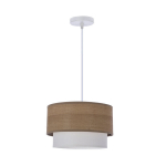 Candellux rippvalgusti Ruben 31-21694, valge/p&auml;hkel