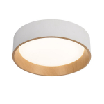 Candellux laelamp Lazio 14-24107, valge/puidu v&auml;rvi