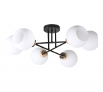 L&uuml;hter Candellux Amanda 6x40W E27 must-kuldne