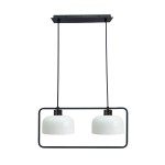 Rippvalgusti Candellux Zodiac must 2x40W E27