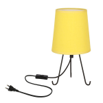 Candellux laualamp Smally, must/kollane