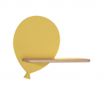 Candellux laste LED-seinalamp Baloon, kollane/pruun