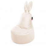 Laste tumba Qubo Daddy Rabbit Vanille Velvet Fit, praktiline veluurkangas
