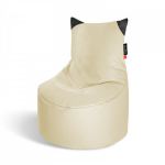 Laste kott-tool Qubo Munchkin Coconut POP FIT, pehme kangas, tiheda t&auml;idisega, m&auml;nguline disain